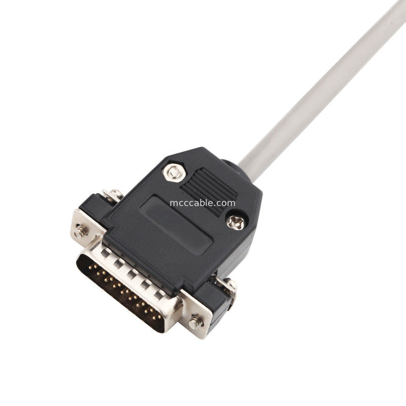 पैनल माउंट केबल H-DB 26P RJ45 8pin नेटवर्क केबल असेंबली samtec हाई स्पीड केबल