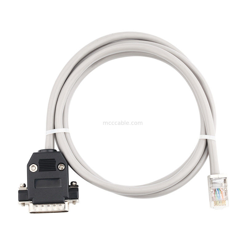 पैनल माउंट केबल H-DB 26P RJ45 8pin नेटवर्क केबल असेंबली samtec हाई स्पीड केबल